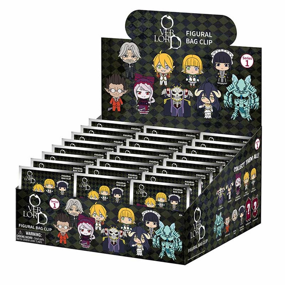Overlord 3D Foam Keyring Blind Bag Asst-24pcs PDQ