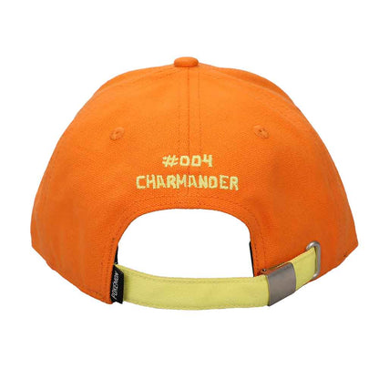 POKEMON CHARMANDER BIG FACE EMBROIDERED HAT
