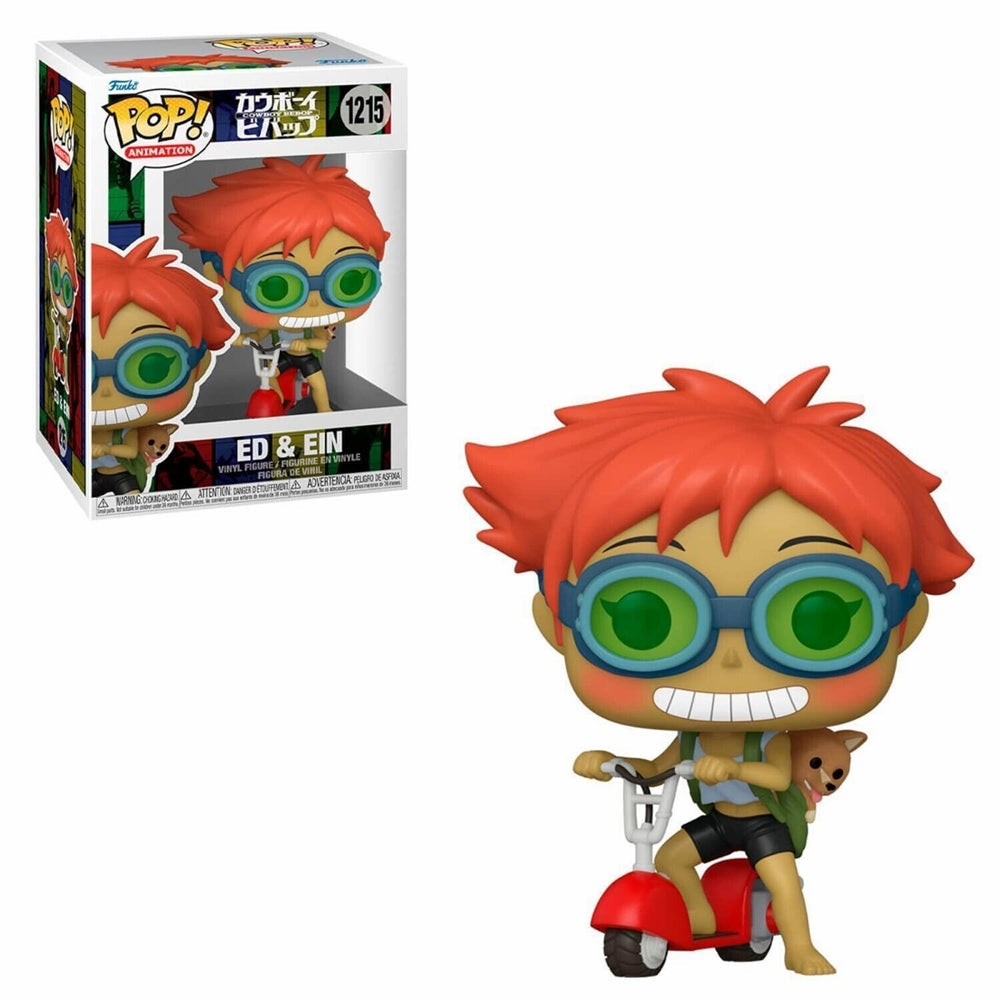 POP Animation-Cowboy Bebop-Edward on Scooter with Ein-Special Offer
