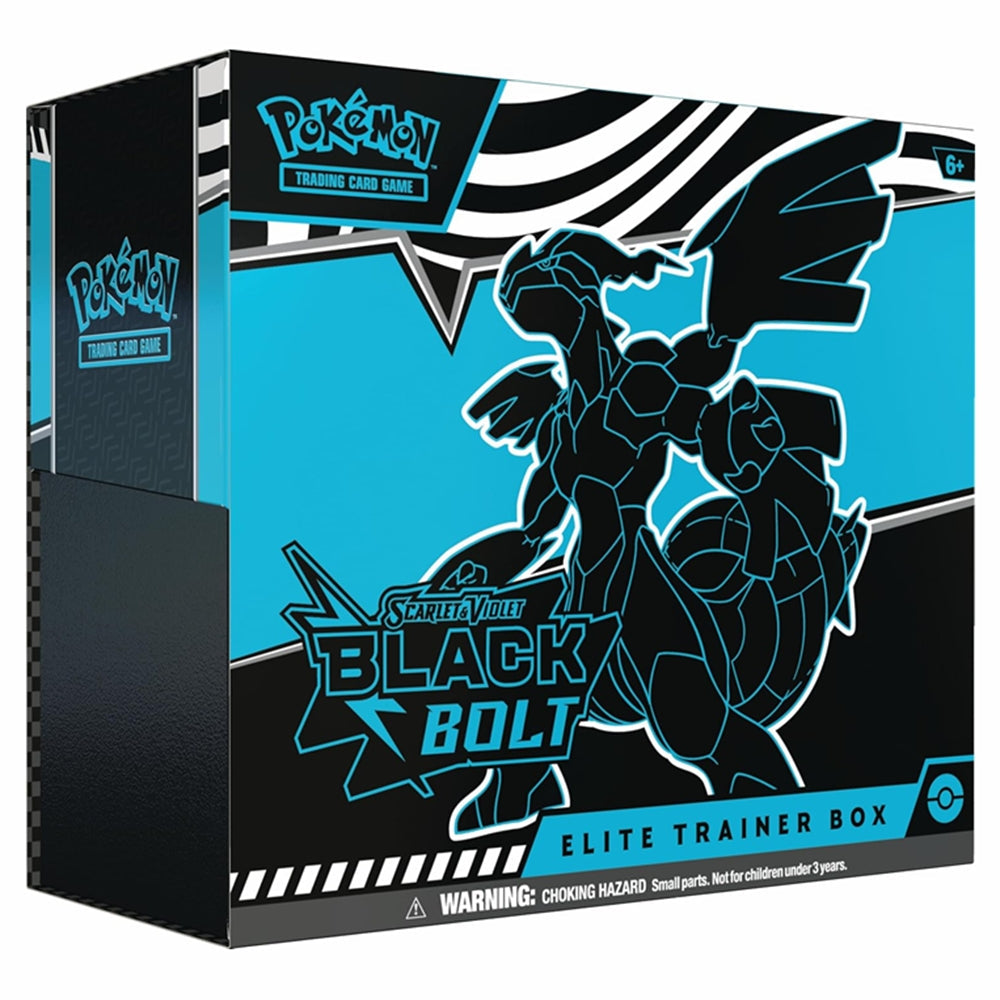 Pokemon TCG Scarlet & Violet 10.5 Black Bolt Elite Trainer Box(Max. 1pc)