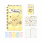 Pokémon Tossed Café Food Characters 8" X 5" Spiral Tabbed Notebook