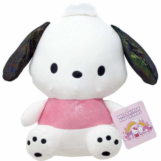 SANRIO - 10 INCH POCHACCO IN SPARKLE SPANDEX PLUSH