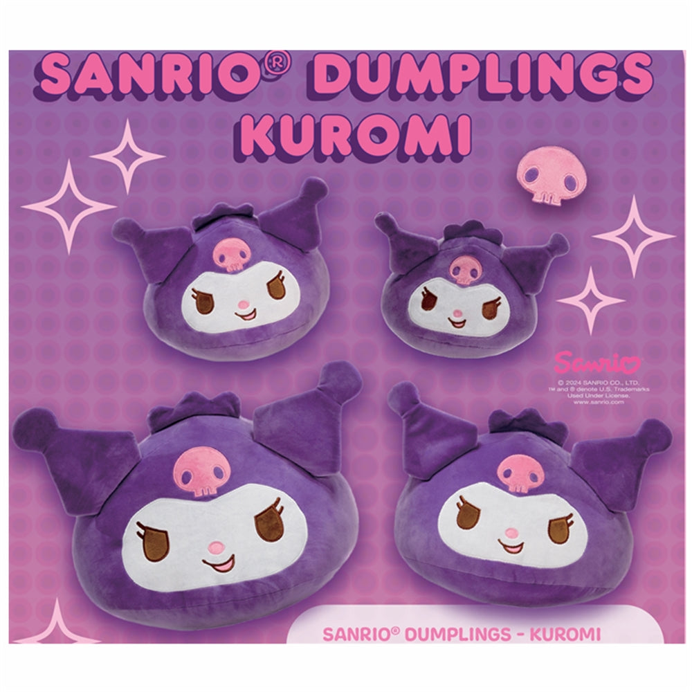 SANRIO DUMPLINGS - 18 IN KUROMI SQUISHY JUMBO PLUSH