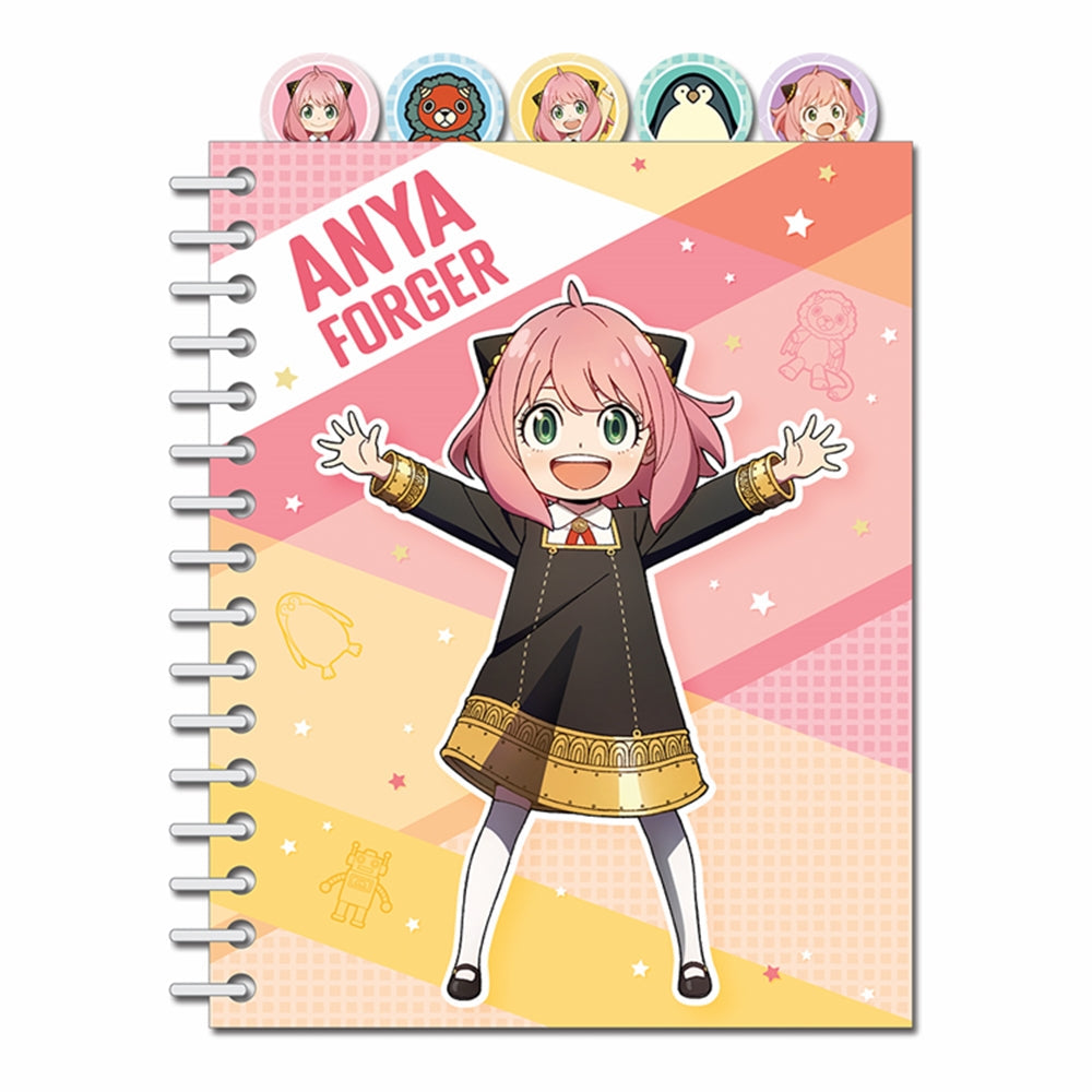SPY X FAMILY - ANYA TABBED NOTEBOOK