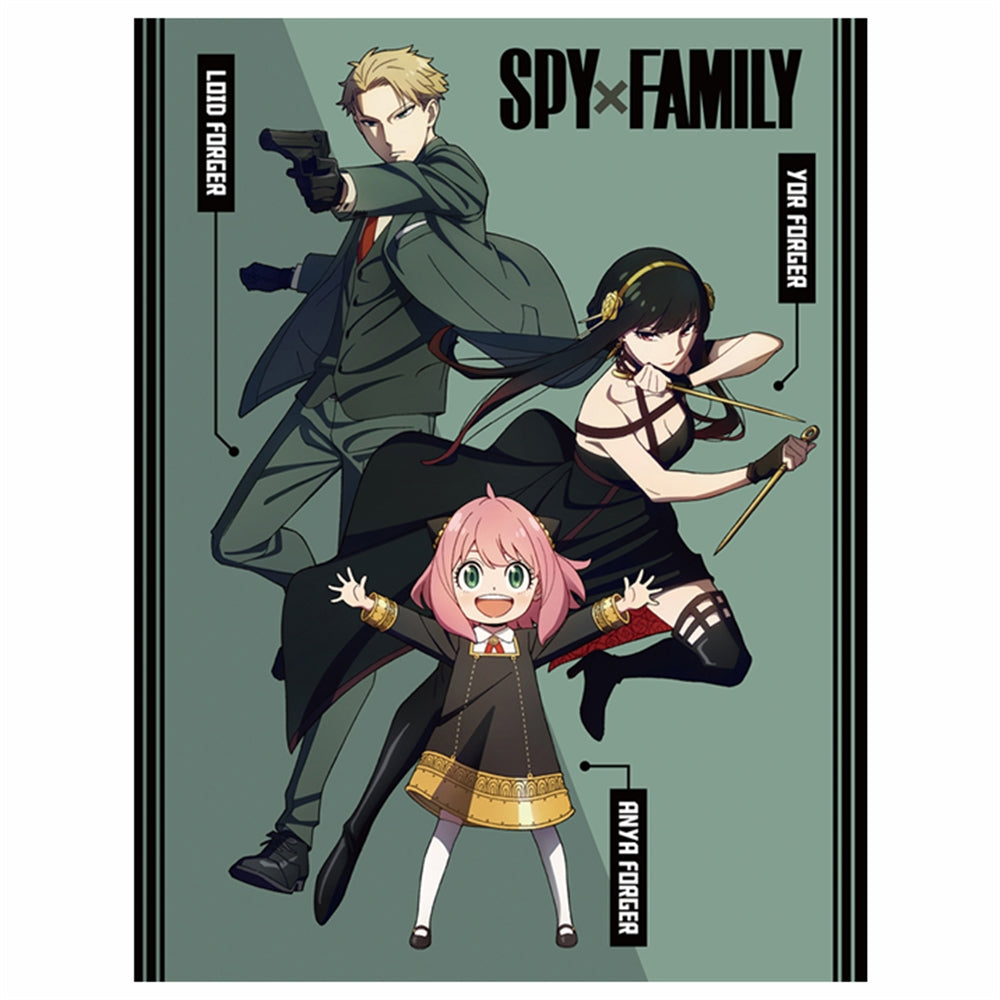 SPY X FAMILY - TEASER ART #B SUBLIMATION THROW BLANKET