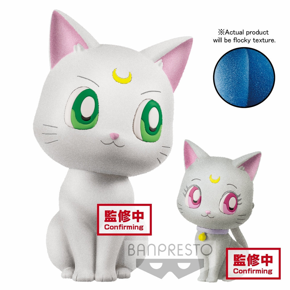 Sailor Moon Fluffy Puffy-Artemis And Diana Figure
