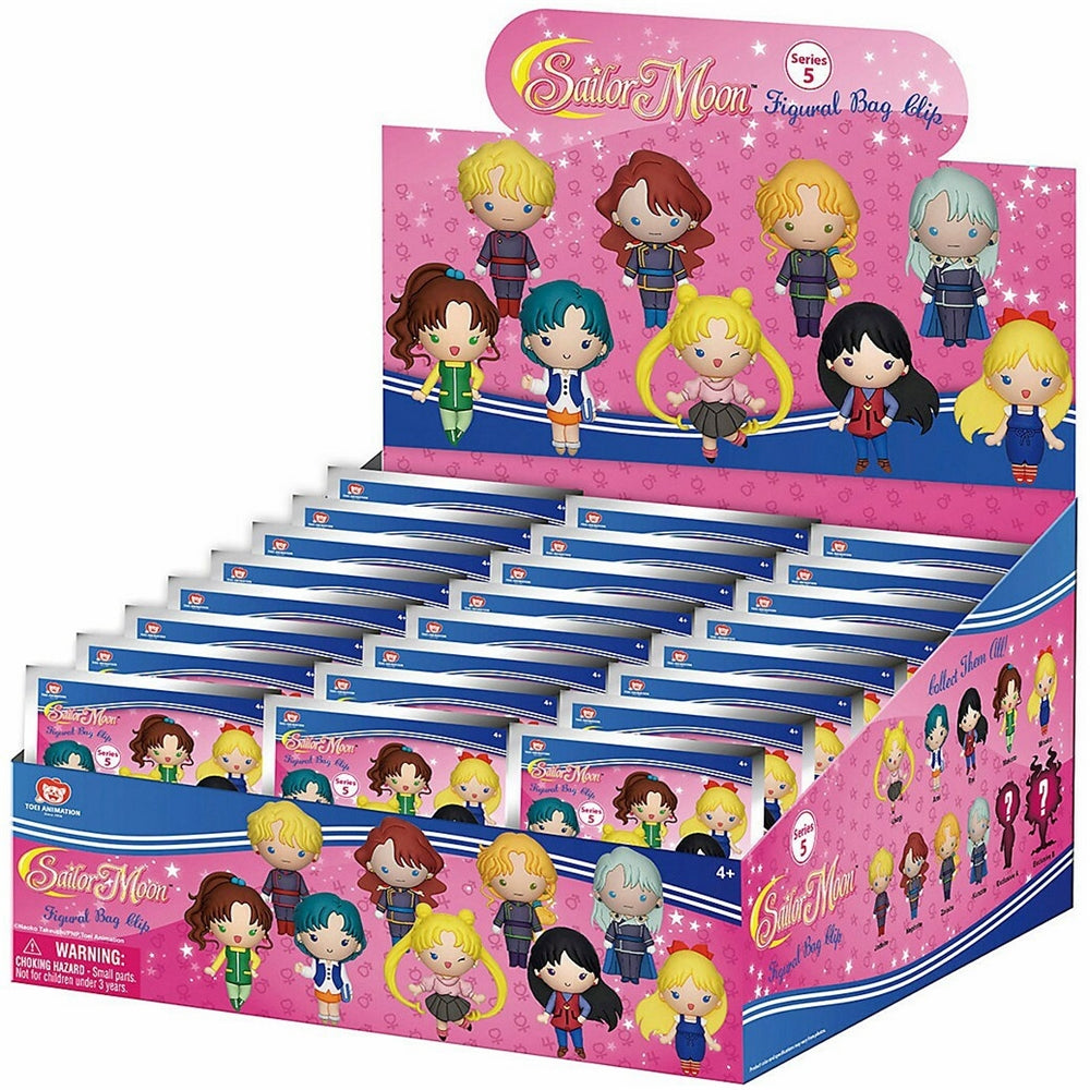 Sailor Moon Ser 5 Foam Keyring Asst-24pcs PDQ