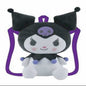 Sanrio Characters Kuromi Sitting Pose 14" Plush Backpack