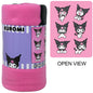 Sanrio Characters Kuromi Fleece Throw