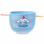 Sanrio Cinnamoroll 20oz Ceramic Ramen Bowl with Chopsticks