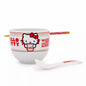 Sanrio Hello Kitty x Nissin 20-Ounce Ramen Bowl With Chopsticks and Spoon