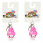 Sanrio My Melody 3D Molded Rubber Charm with Clip Keyring