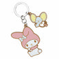 Sanrio My Melody with Charm Enamel Metal Keychain