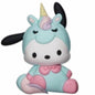 Sanrio Pochacco Unicorn 3D Foam Magnet