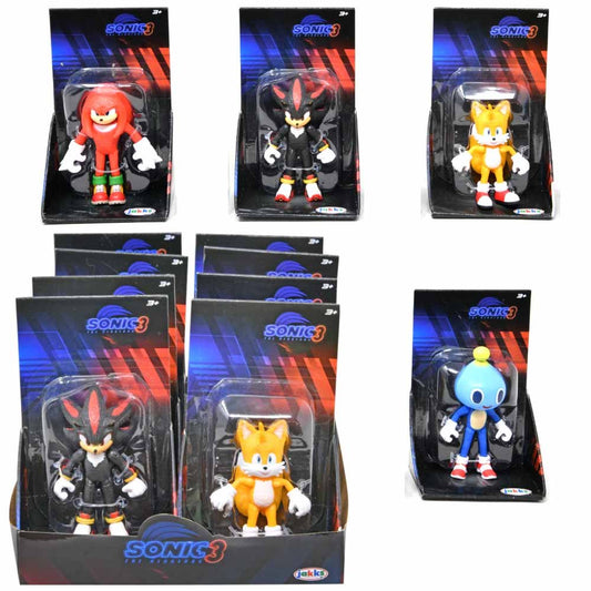 Sonic the Hedgehog 3 2.5-Inch Scale Wave 3 Figure Asst-8pcs PDQ
