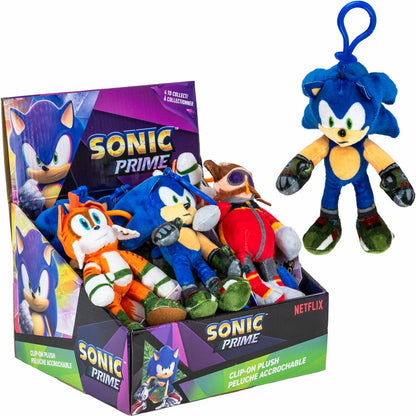 Netflix Sonic Prime 5 Inch Collectible Plus Clip On Asst-12pcs PDQ-Special Offer