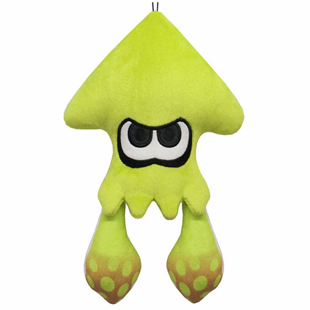 Splatoon Inkling Squid Neon Yellow 9 inch Plush