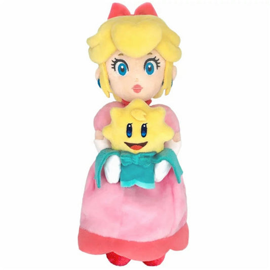 Super Mario Bros. Peach & Stella 10" Plush
