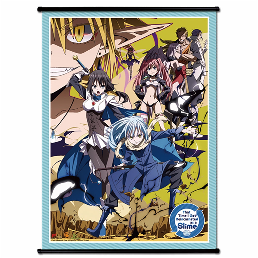 THAT TIME I GOT REINCARNATED AS A SLIME- KEY ART GROUP WALL SCROLL