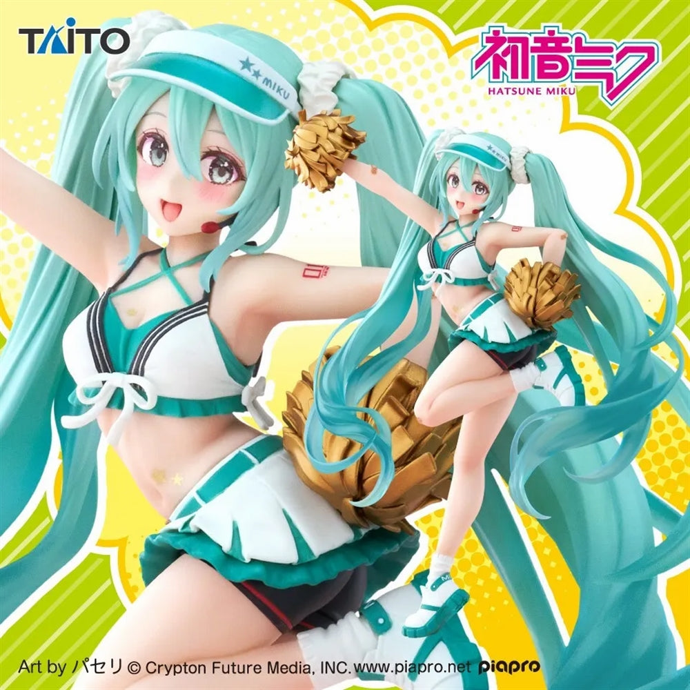 Taito:Hatsune Miku Fashion Figure Cheerleader Uniform Version-Japan Imports