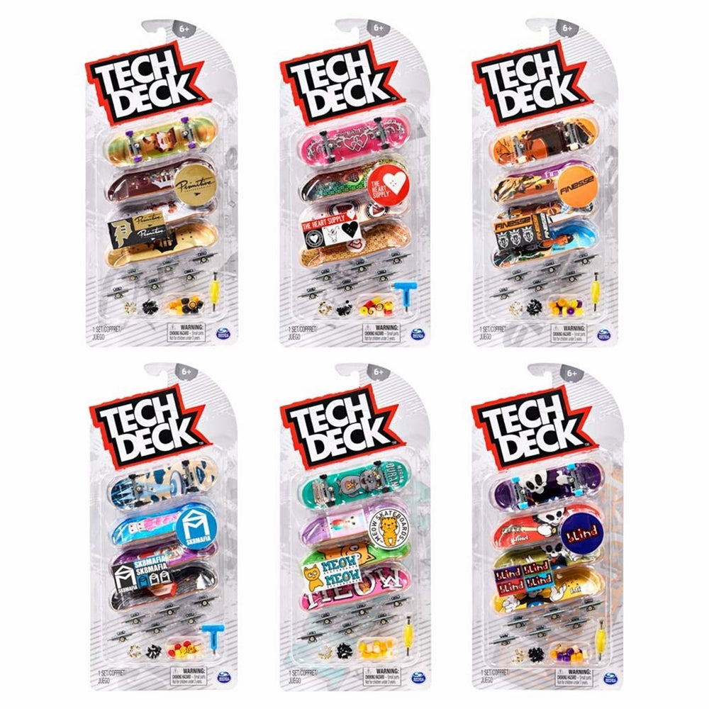 Tech Deck 4pk Ass-set of 8