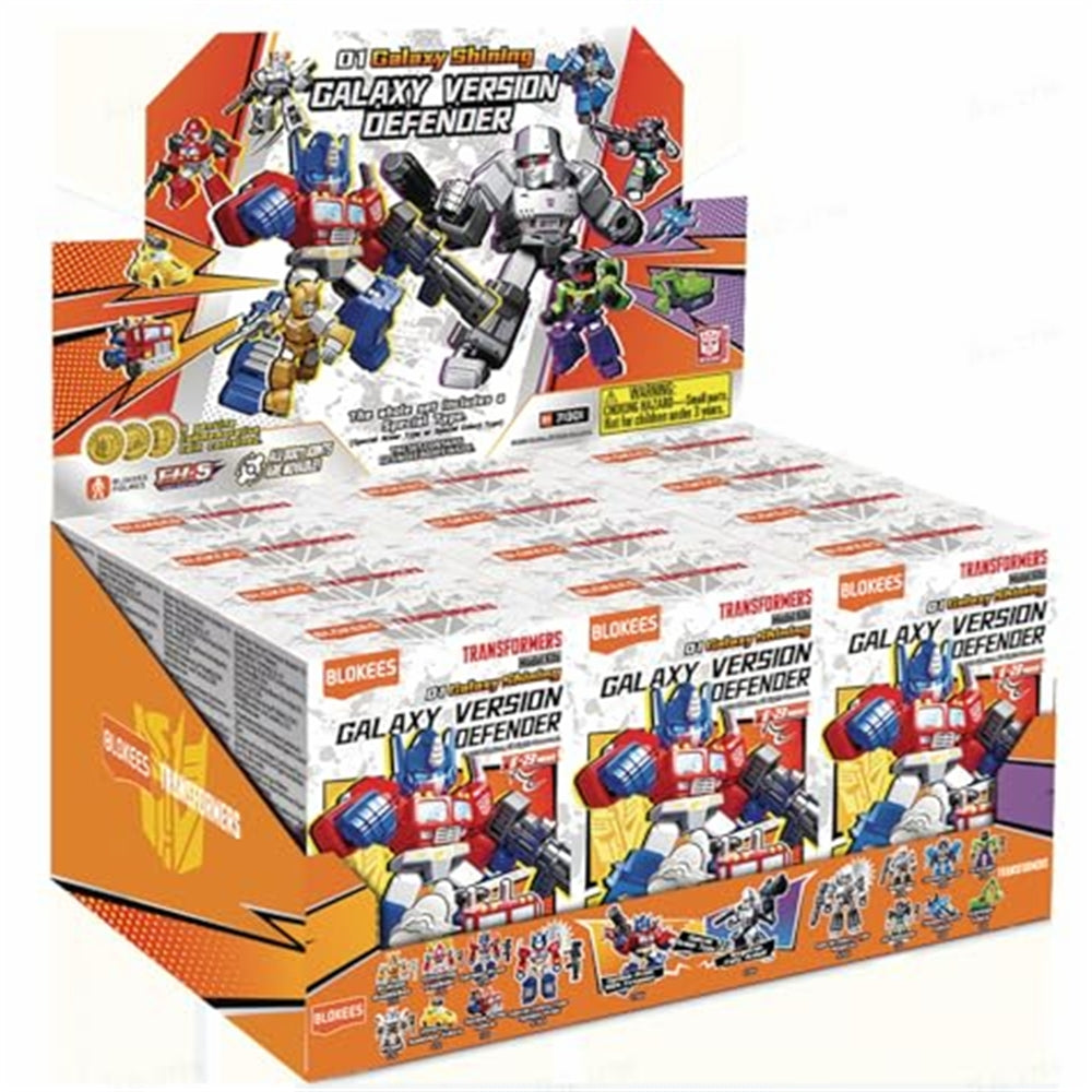Transformers Defender Version 01 - Galaxy Shining Mini Figure Model Kits Asst-12pcs PDQ