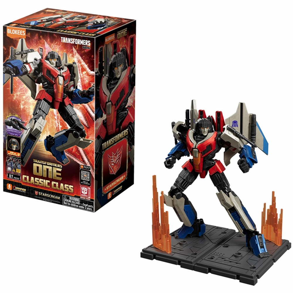 Transformers One Movie Classic Class 16 Starscream Model Kits