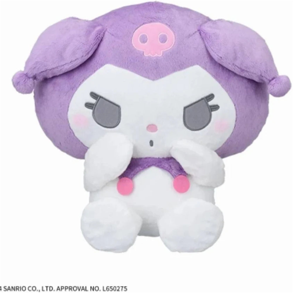 Yurukawa Sanrio Characters LL Plush "Kuromi" ~ Shy!-Japan Version