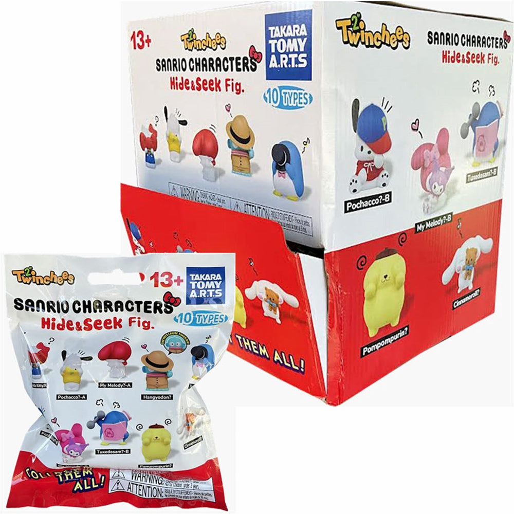 Twinchees Sanrio Hide N Seek Figure Mystery Bag Asst-24pcs PDQ
